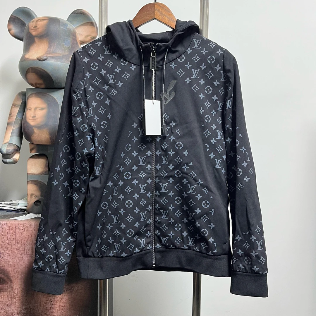 99新 LouisVuitton/路易威登 热感应满印外套L0410S衣长65胸围54