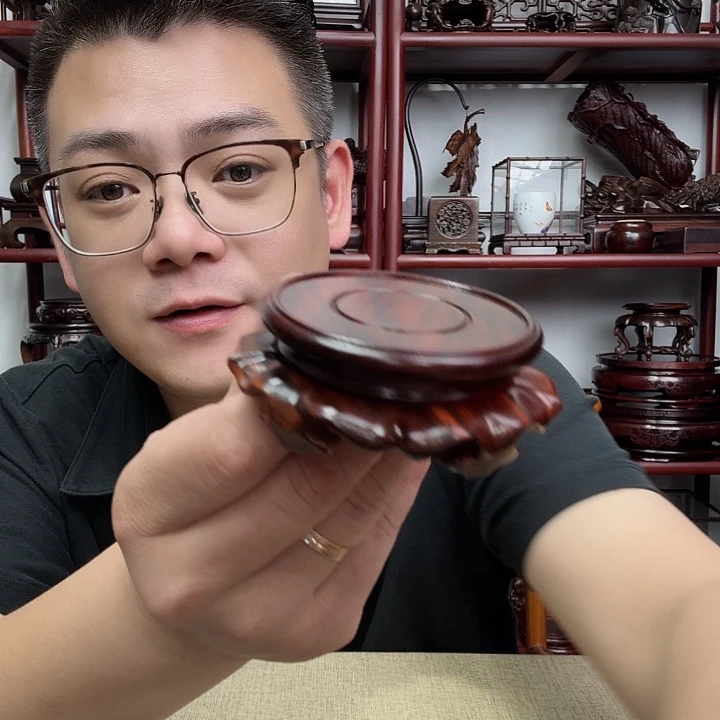 微凹黄檀工艺品底座