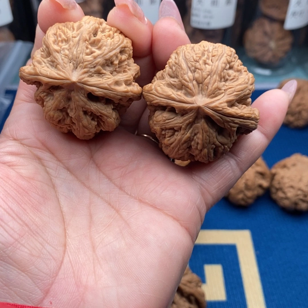 文玩核桃把件粗筋41