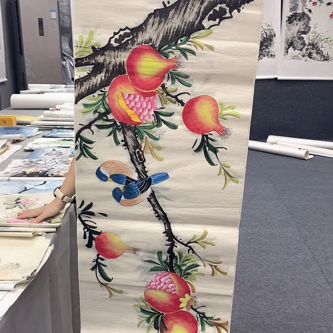 国画国画作品手绘