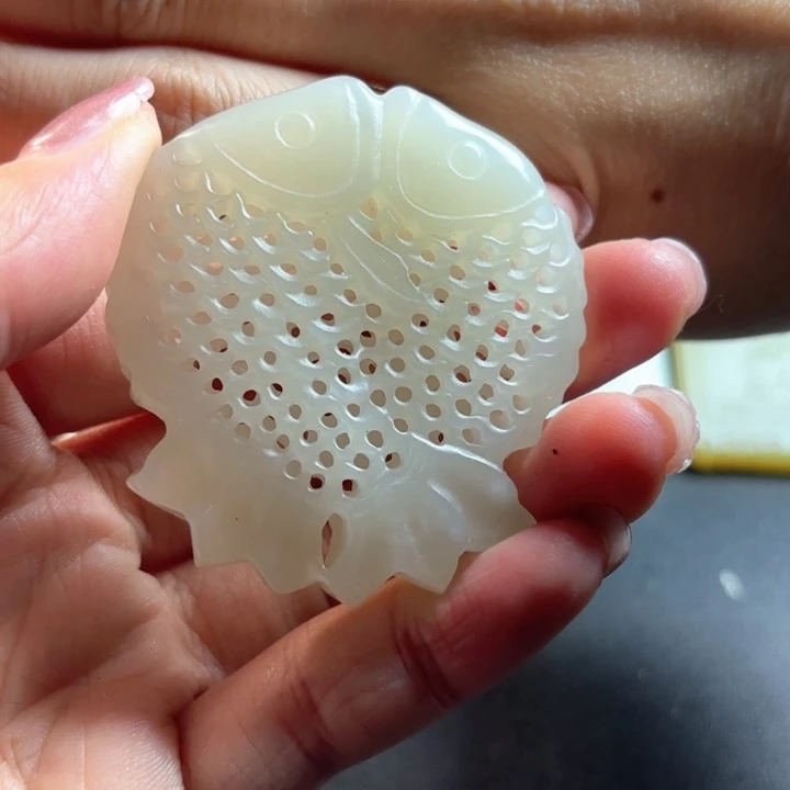 和田玉挂件未镶嵌启*