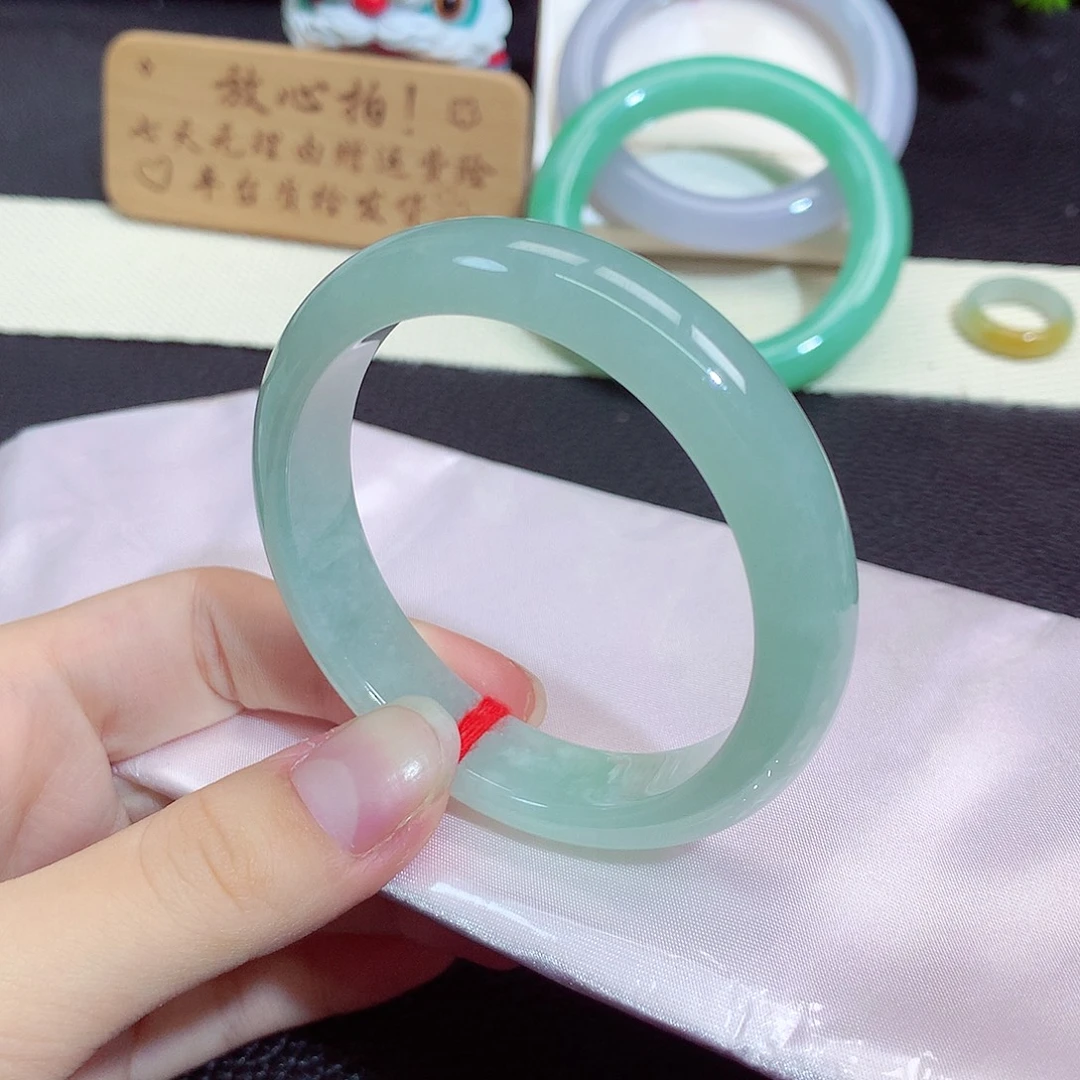 翡翠未镶嵌手镯1245