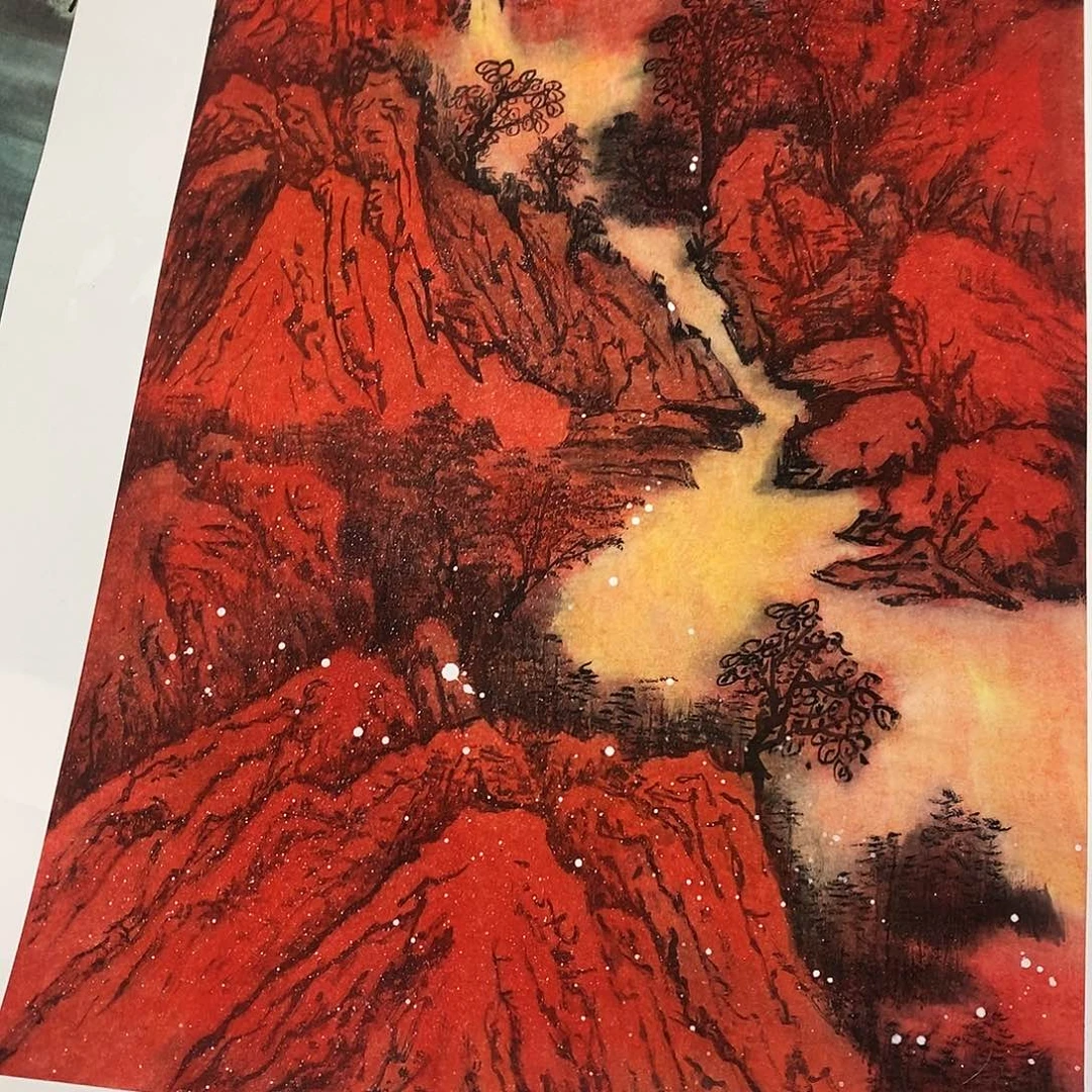 国画明**李同为什么这么喜欢吃东西
