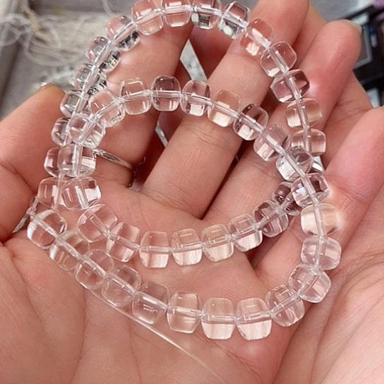 水晶手串未镶嵌浪**花水晶18