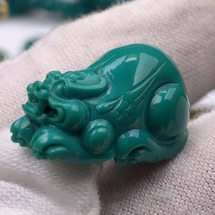 绿松石车挂未镶嵌