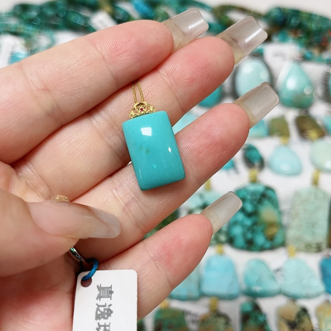 【闪购商品】未镶嵌绿松石珠宝奇石