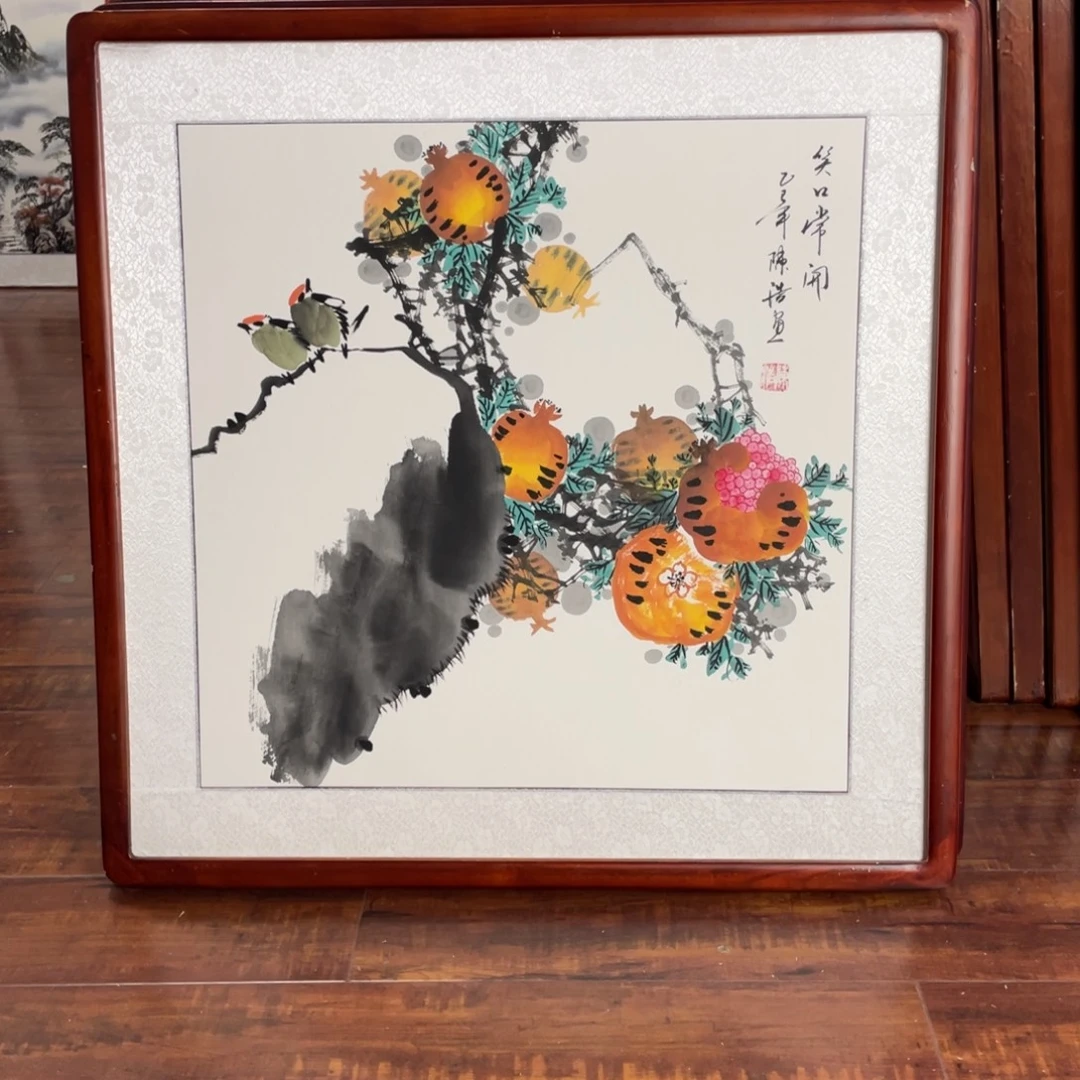 国画带框尺寸63*63厘米