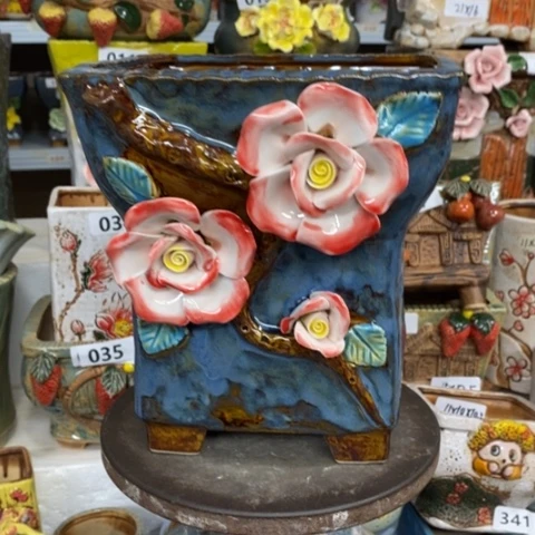 【闪购商品】红陶粗陶材质多肉花盆