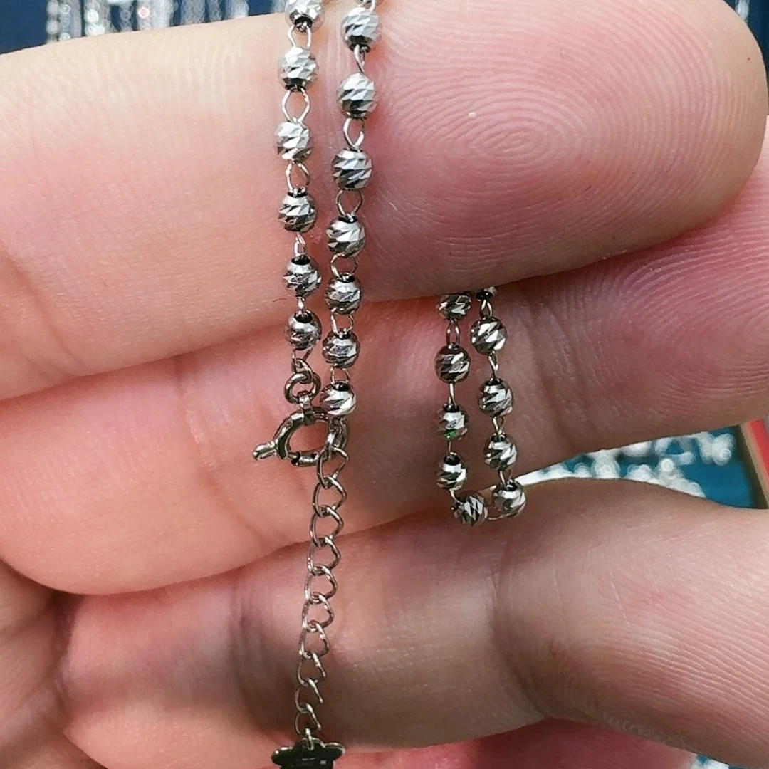 定制铂950手链珠珠手链