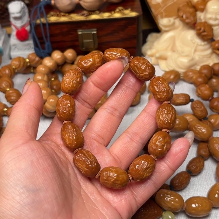 橄榄核手串/手链1.3水晶核小枣