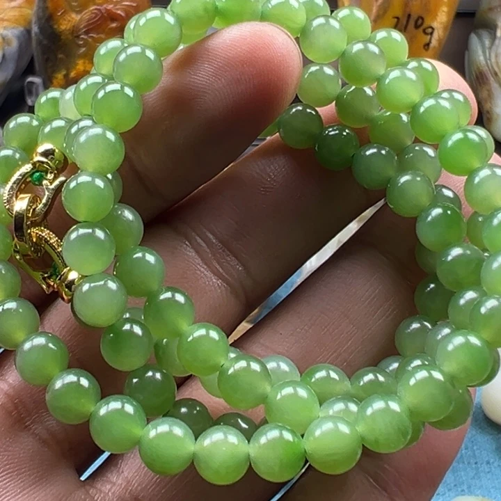 和田玉（碧玉）未镶嵌挂件