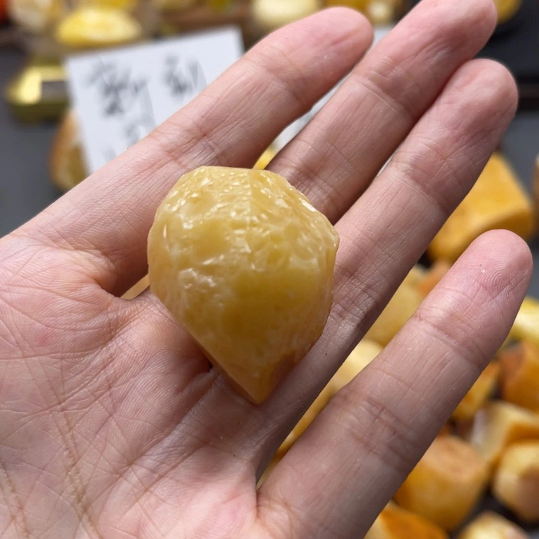【闪购商品】定制琥珀未镶嵌天然琥珀蜜蜡原石定制