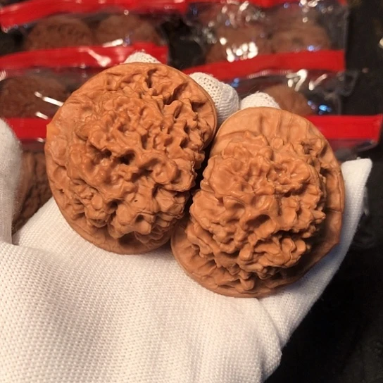 文玩核桃把件官帽53