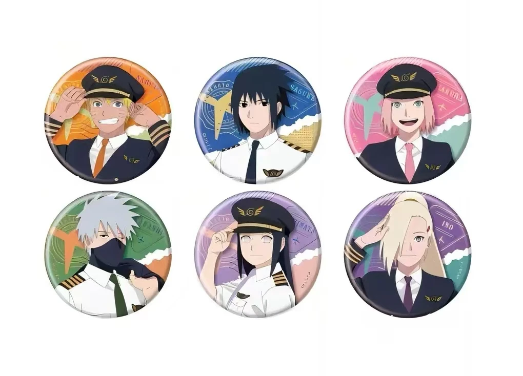 【拆盒】《火影忍者》疾风传飞行员吧唧盲盒（代拆）