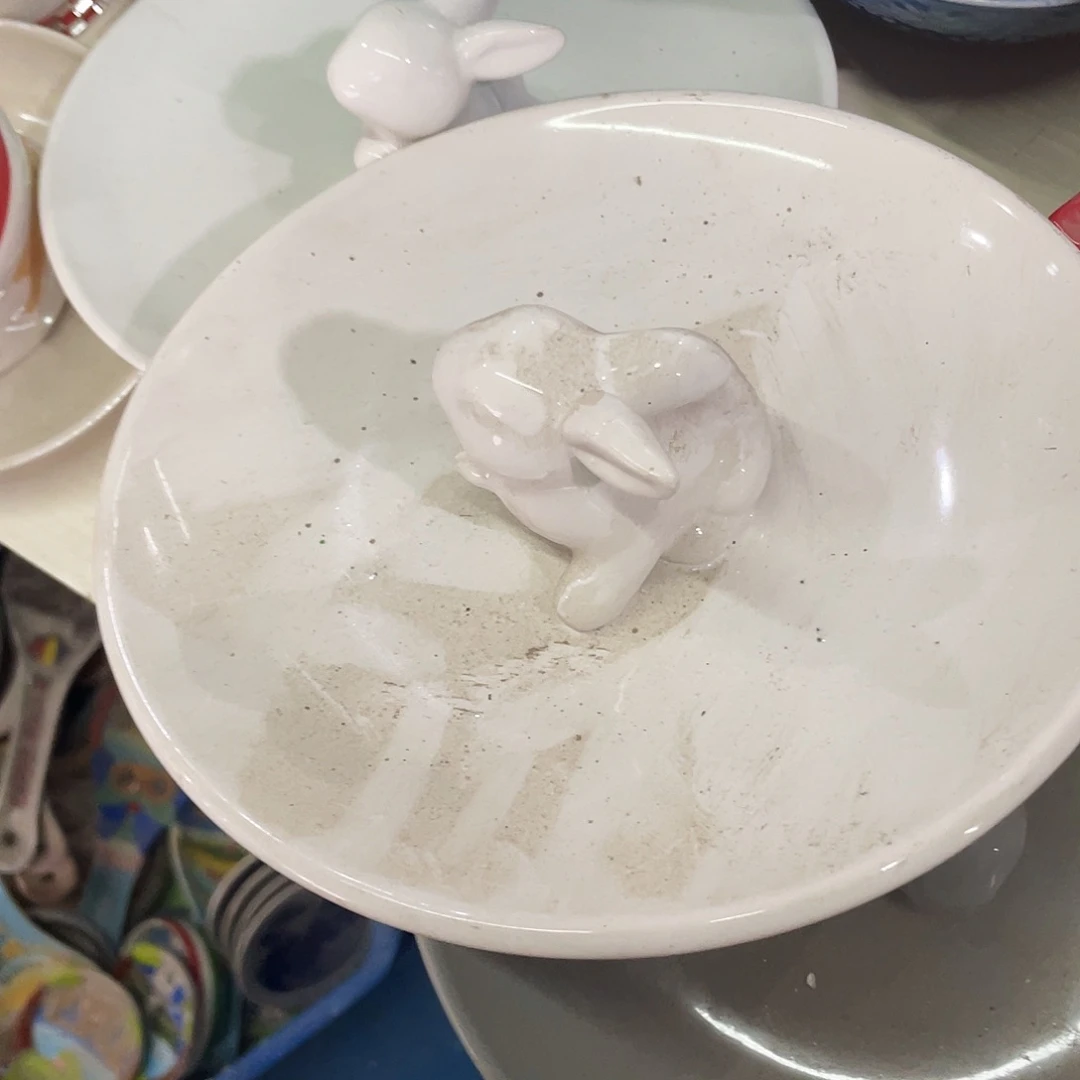 摆件蛋*瑕疵处理。