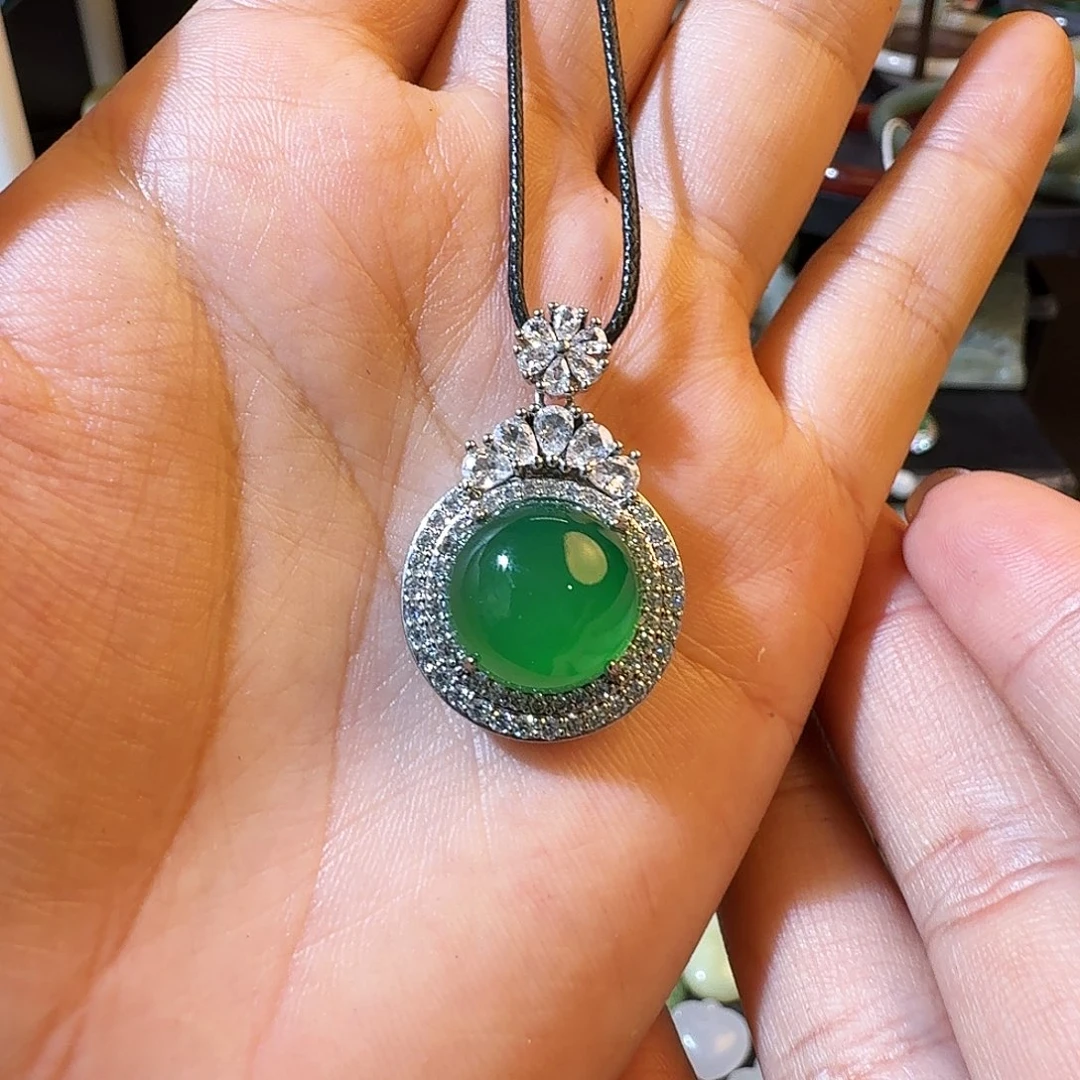 玛瑙/玉髓合金颈饰