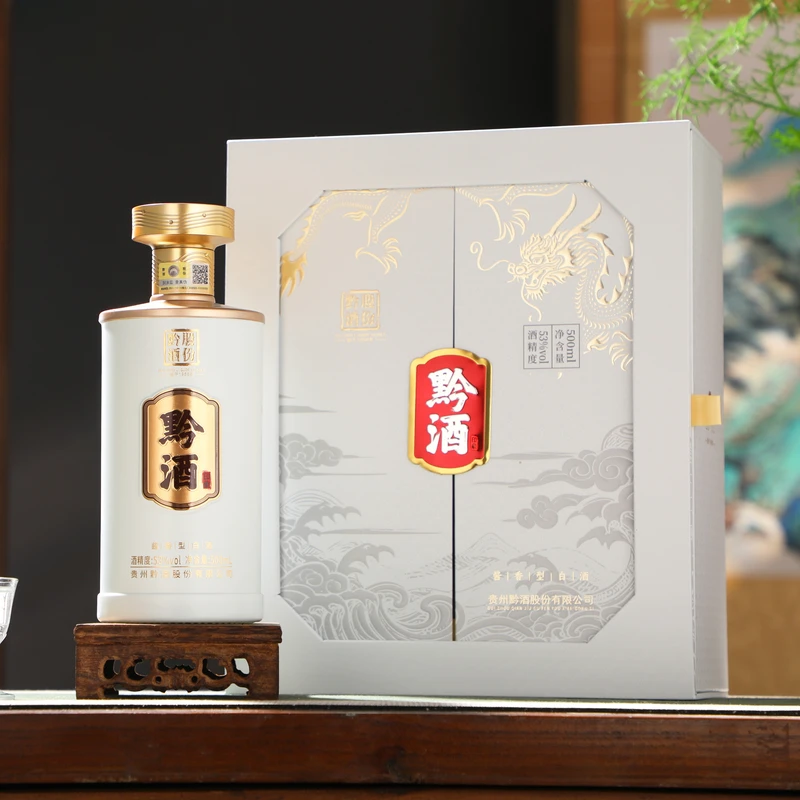 黔酒印象酒 黔酒 印象白 酱香型白酒53度500ml