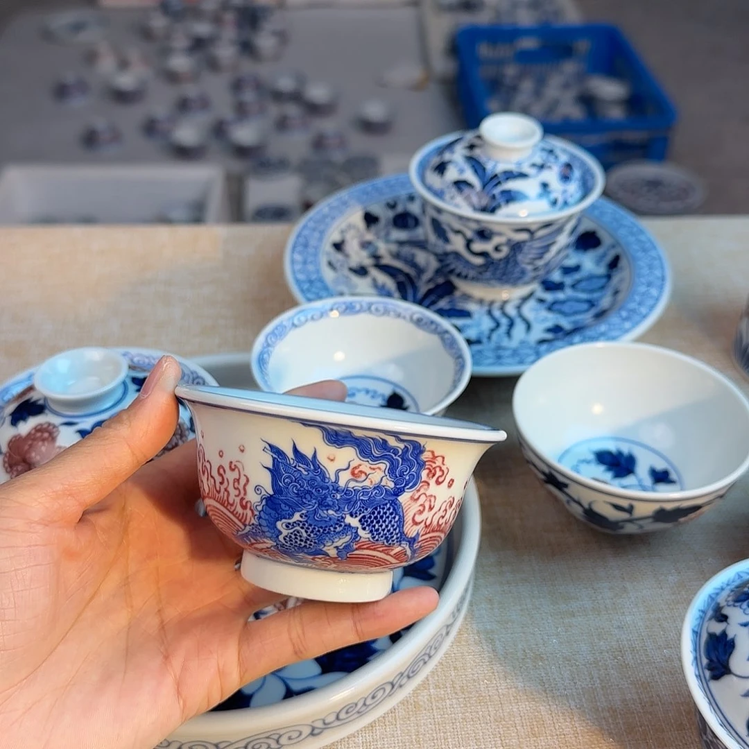 景德镇陶瓷学院手绘茶具