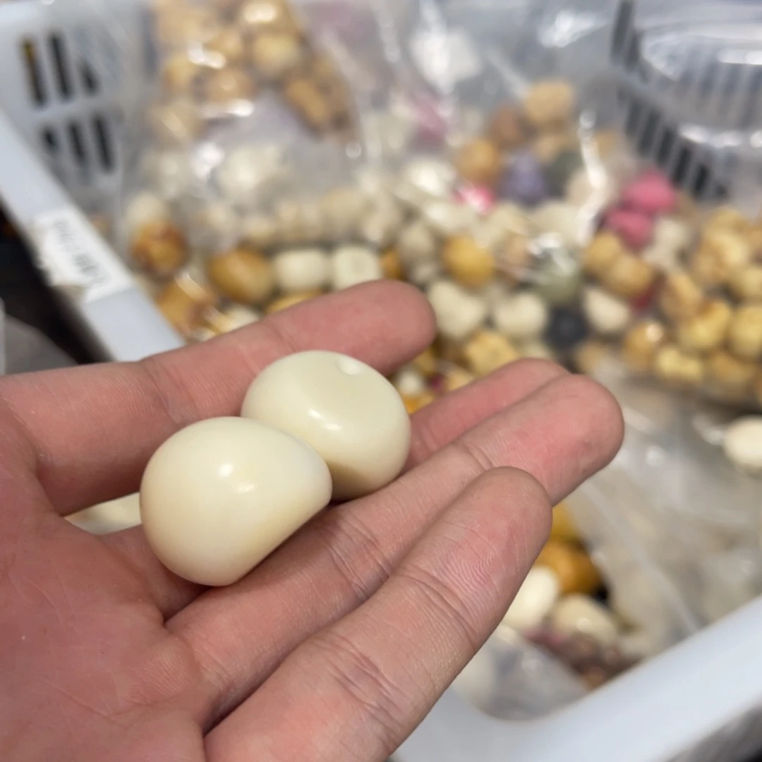吊坠白玉菩提z24-26/微瑕3颗芽果蒜瓣