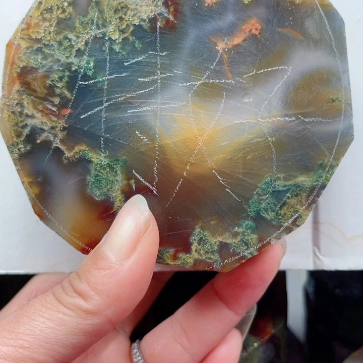 定制玛瑙竹*杨定制水草玛瑙手镯