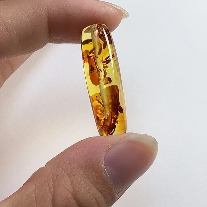琥珀（花珀）未镶嵌颈饰