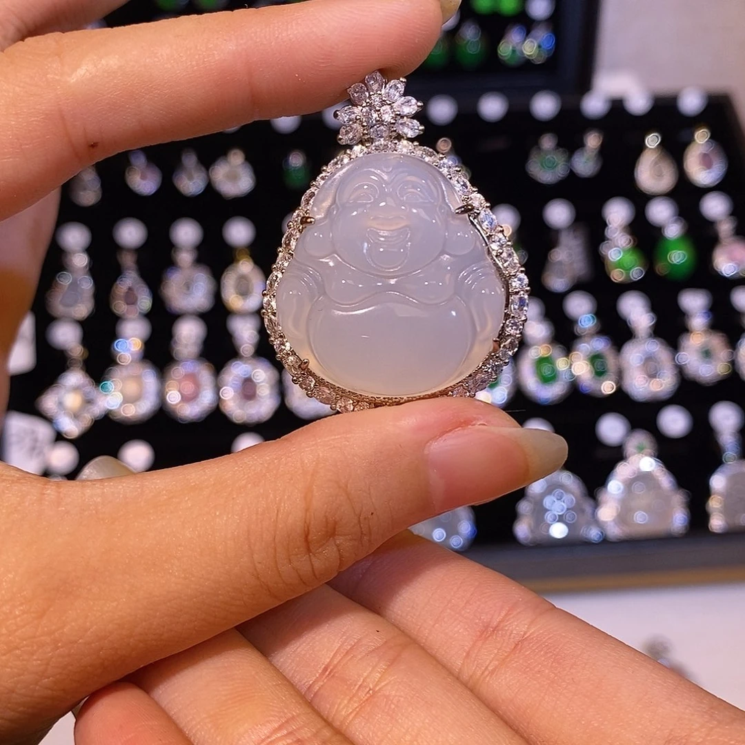 玛瑙/玉髓颈饰合金