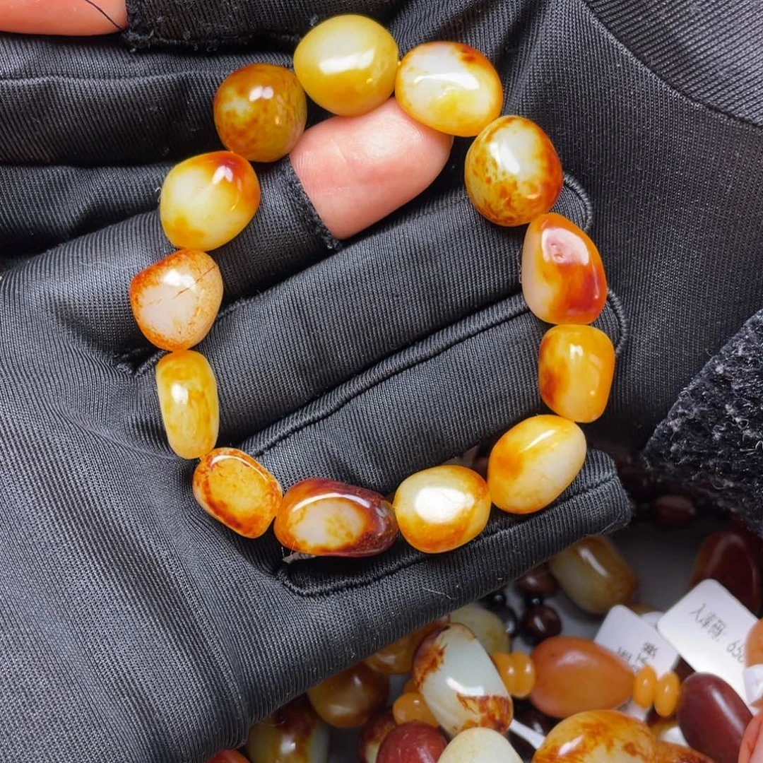 和田玉手链未镶嵌