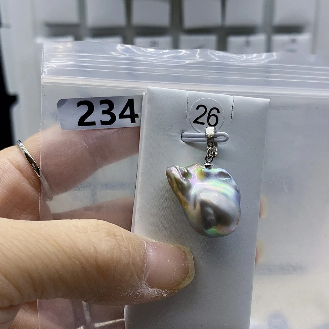 颈饰合金淡水珍珠