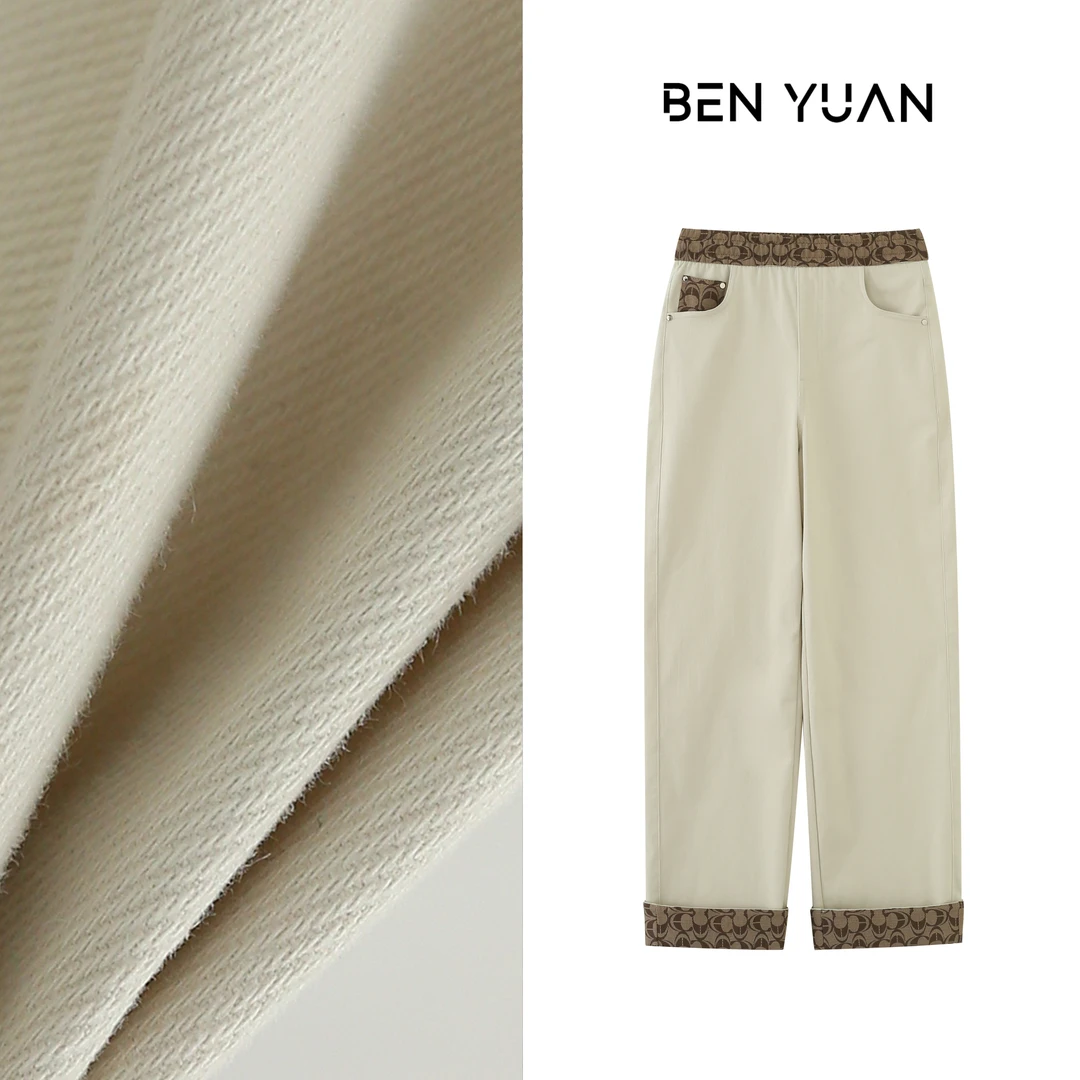 本原&BEN YUAN【花边牛仔】慎拍！牛仔裤-QF023