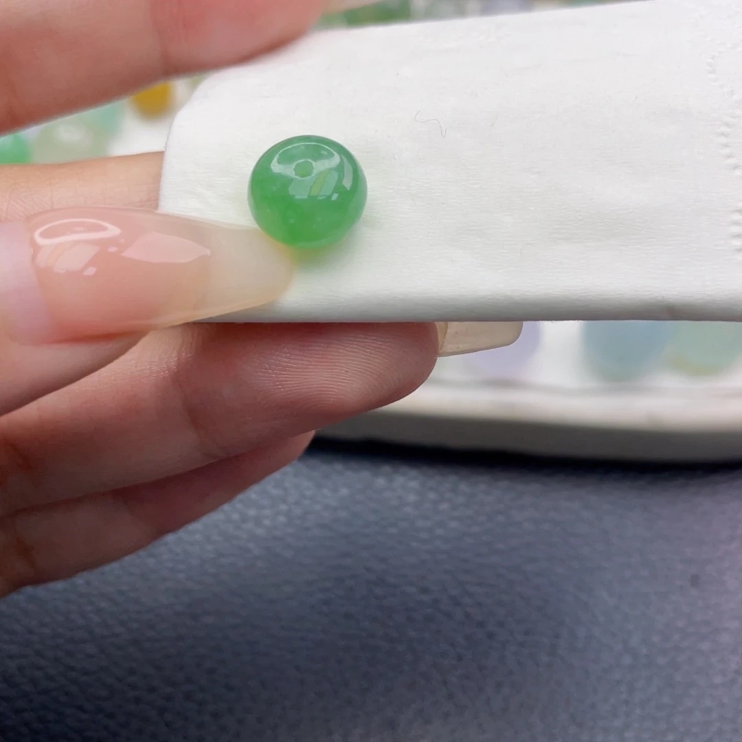 定制翡翠未镶嵌雨**深6407