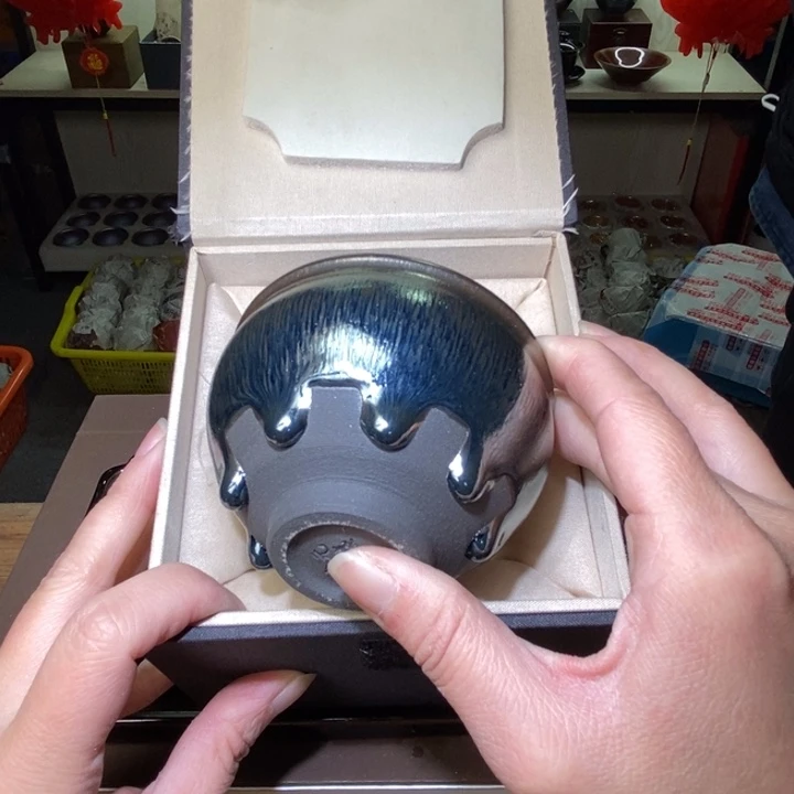 茶盏全品带礼盒，建盏主人杯