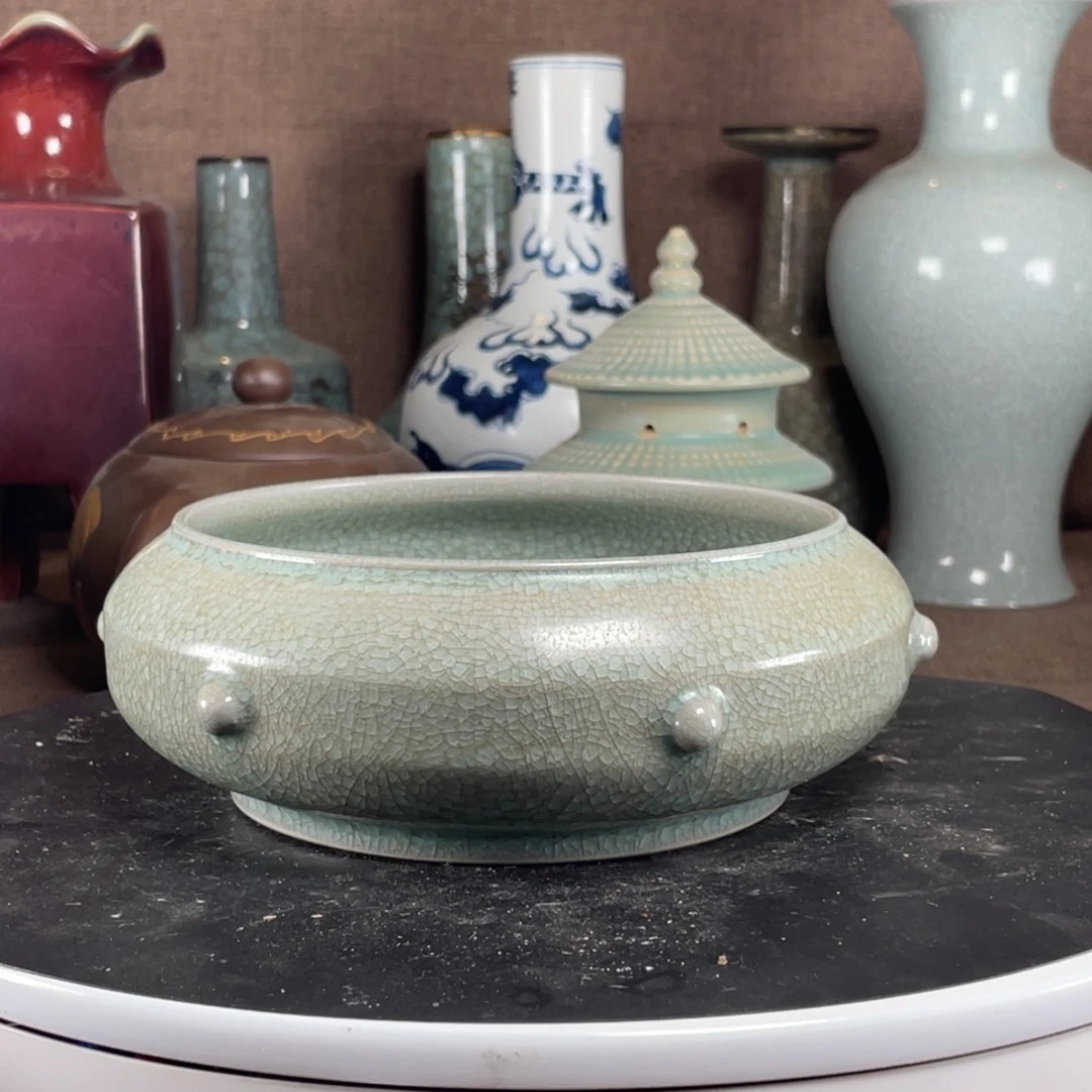 洗汝窑冰片固定洗