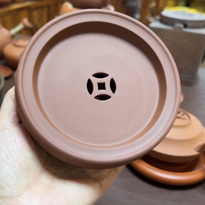 【闪购商品】朱泥壶承大约12cm