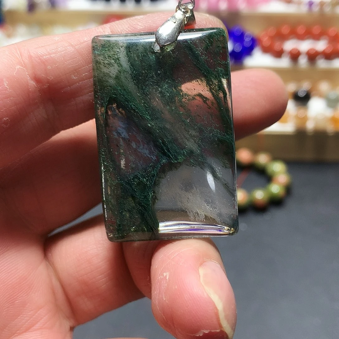 未镶嵌手串玛瑙/玉髓吊坠随机