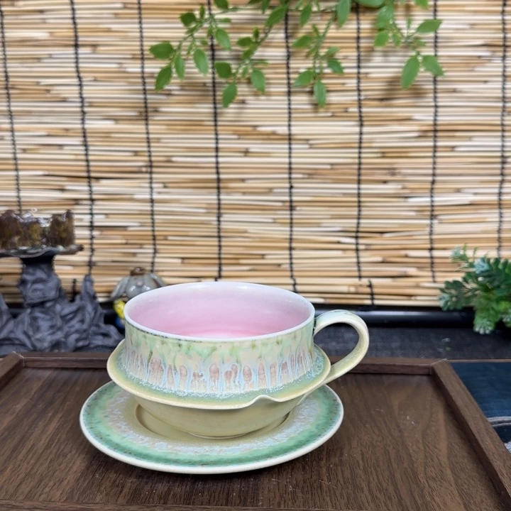 陶瓷景德镇陶瓷窑变咖啡杯