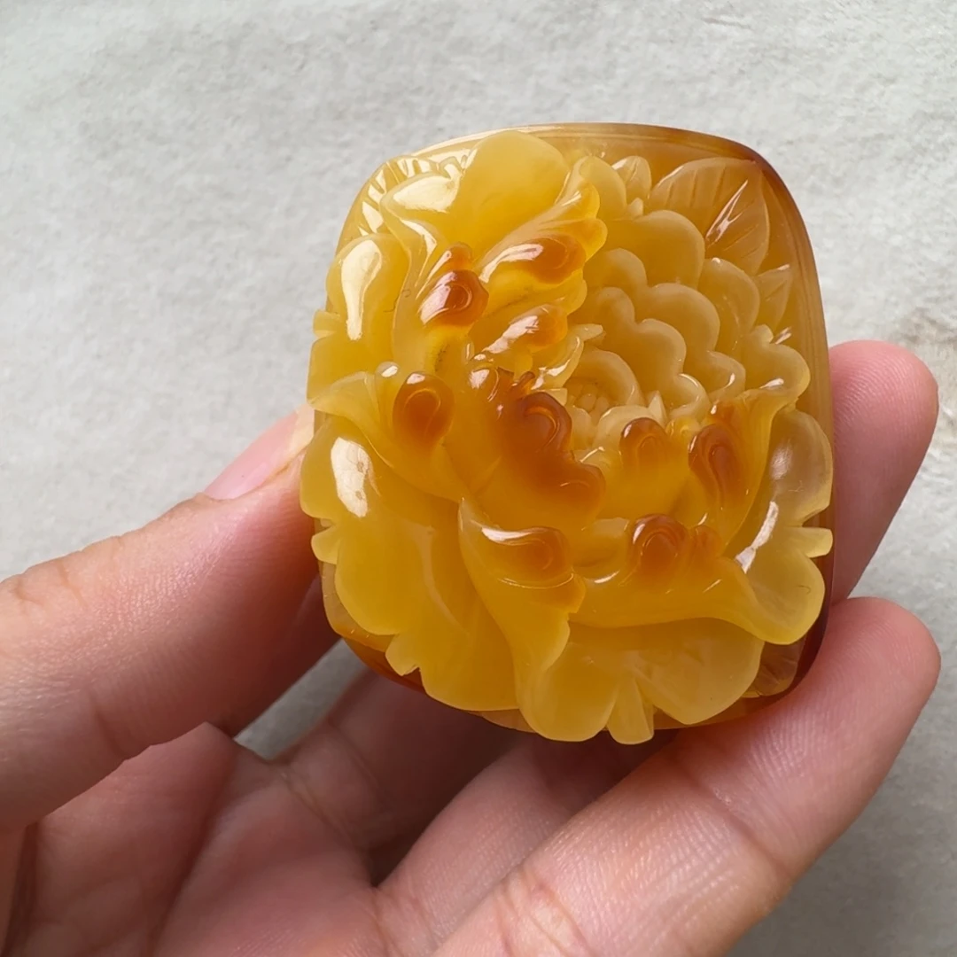 未镶嵌吊坠(不含链)蜜蜡