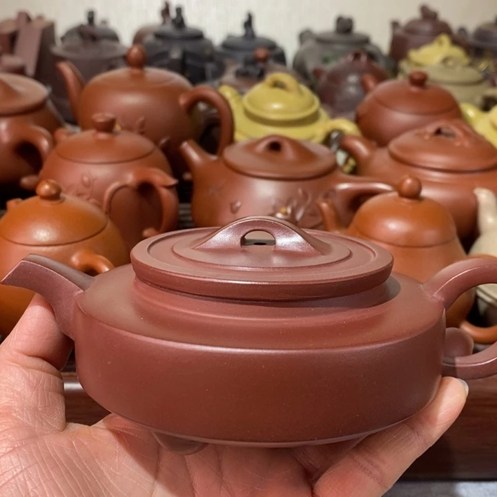 紫砂茶壶微瑕处理一把