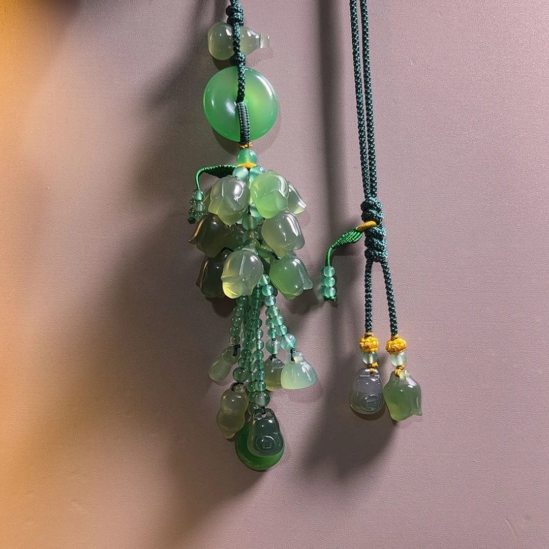 玛瑙/玉髓未镶嵌车挂