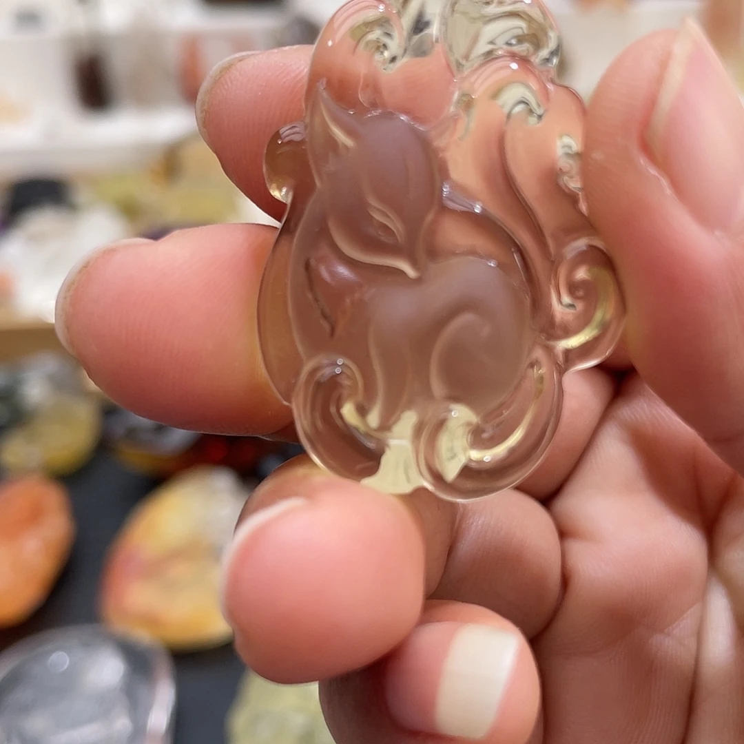 水晶颈饰未镶嵌_**L定制