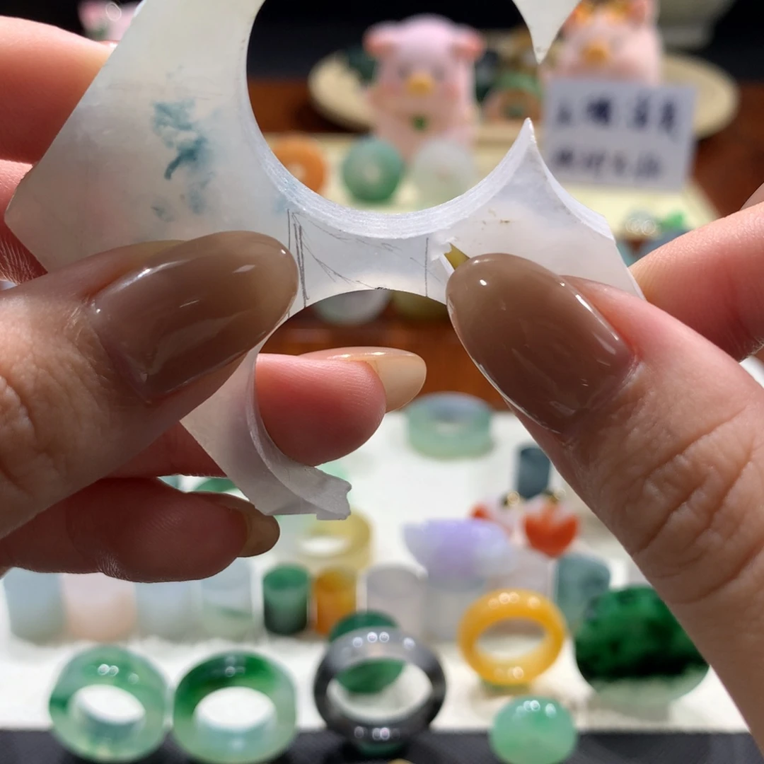 未镶嵌定制翡翠桃*翡翠