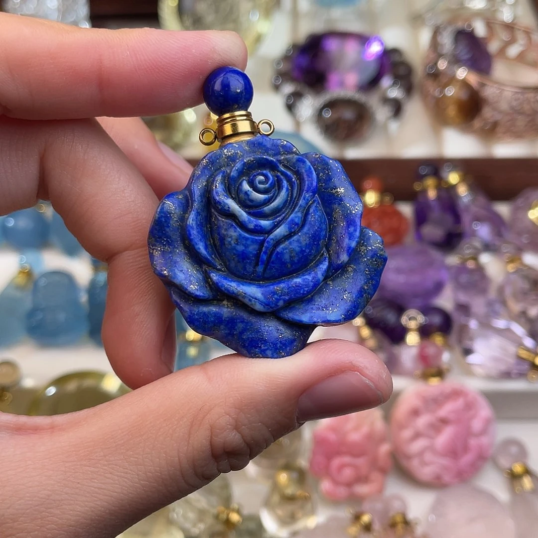 水晶颈饰未镶嵌狮*喵天然水晶吊坠791