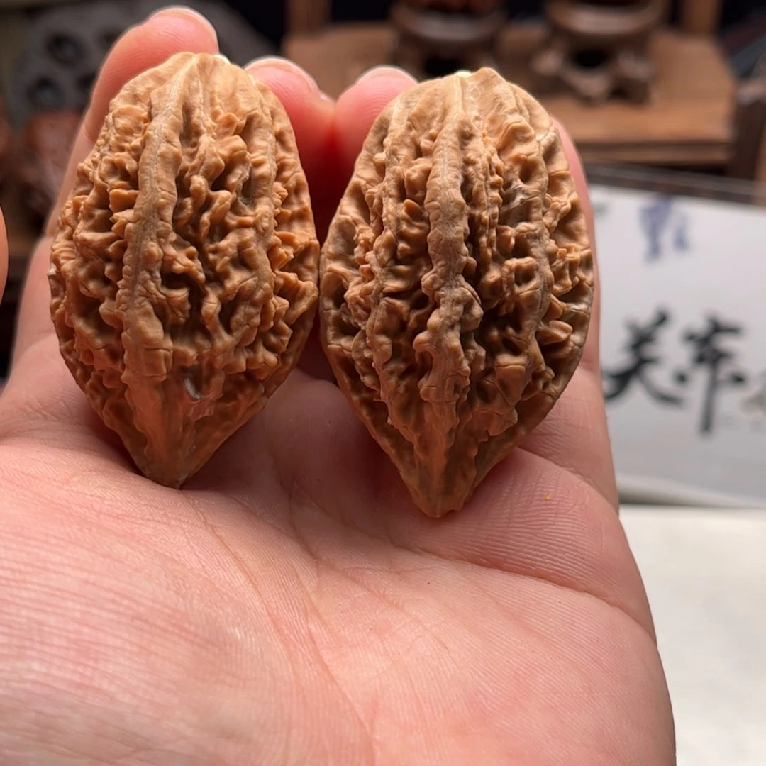 文玩核桃把件关东木子家楸大胖24
