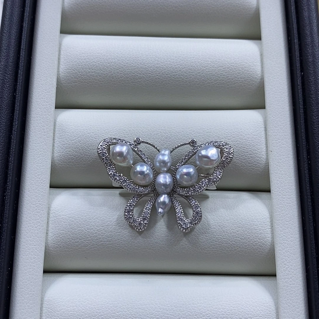 颈饰海水珍珠银S925镶嵌