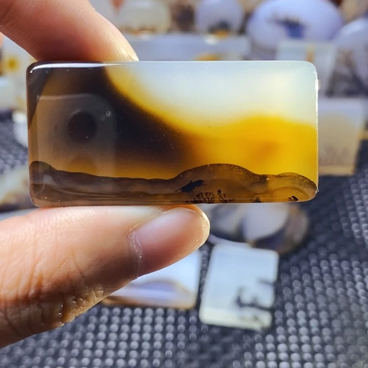 玛瑙/玉髓未镶嵌珠宝半成品