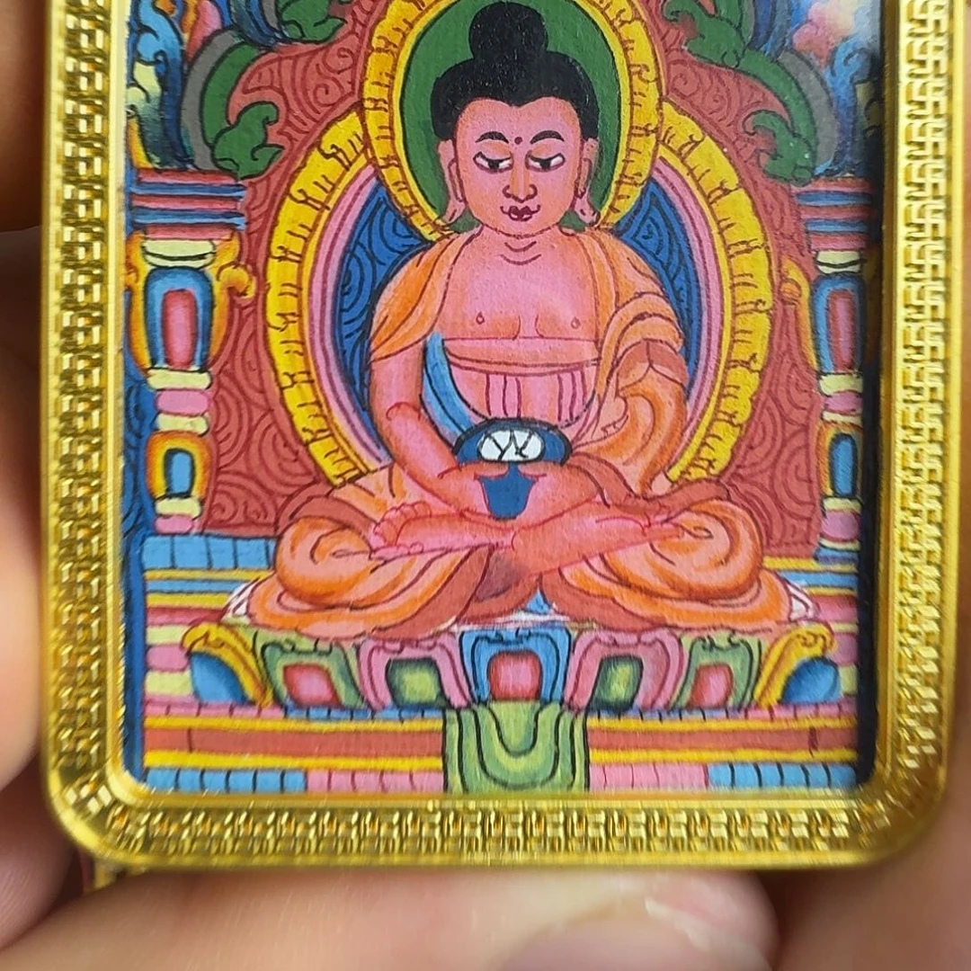 吊坠阿弥陀佛唐卡
