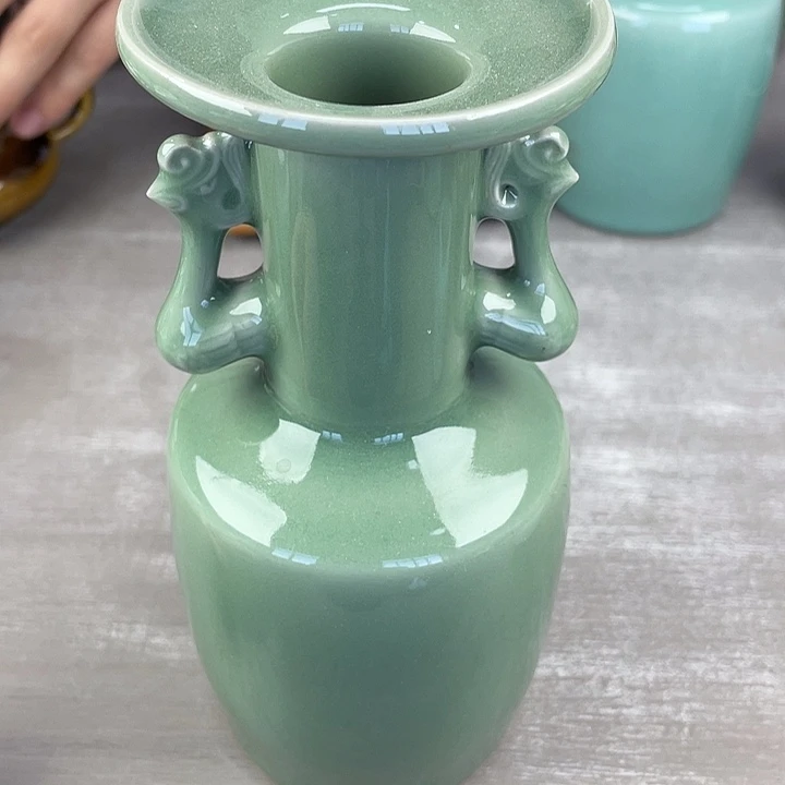 龙泉青瓷哈哈哈哈微微瑕