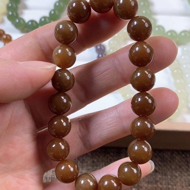 和田玉手串未镶嵌一****～福利款