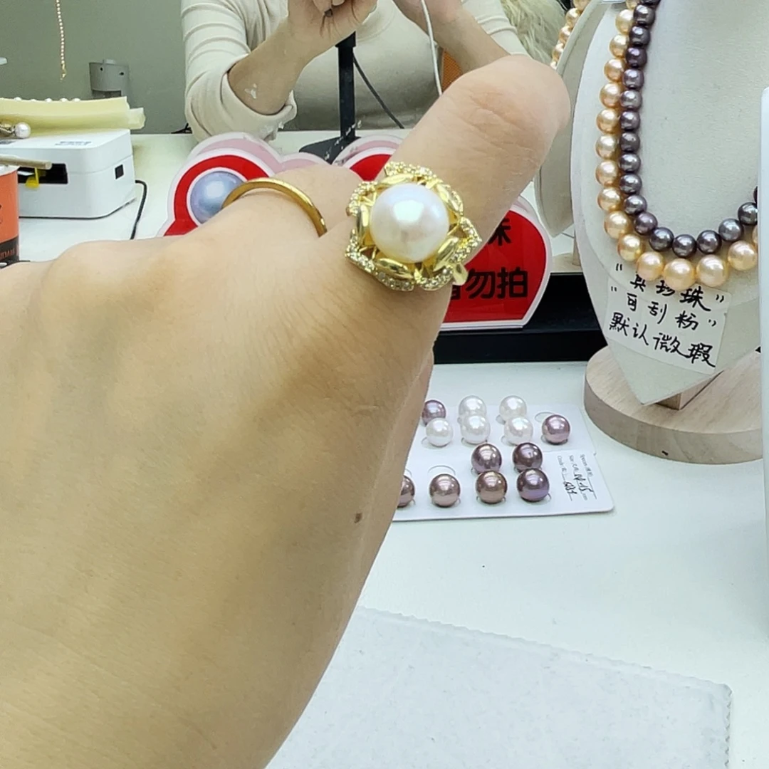 淡水珍珠戒指未镶嵌