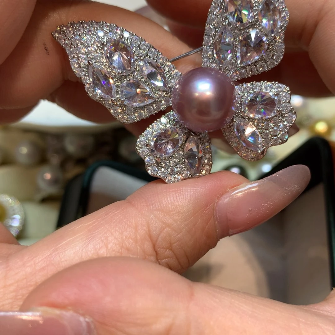 淡水珍珠胸饰未镶嵌