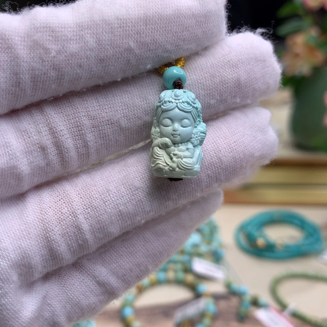 绿松石未镶嵌配饰